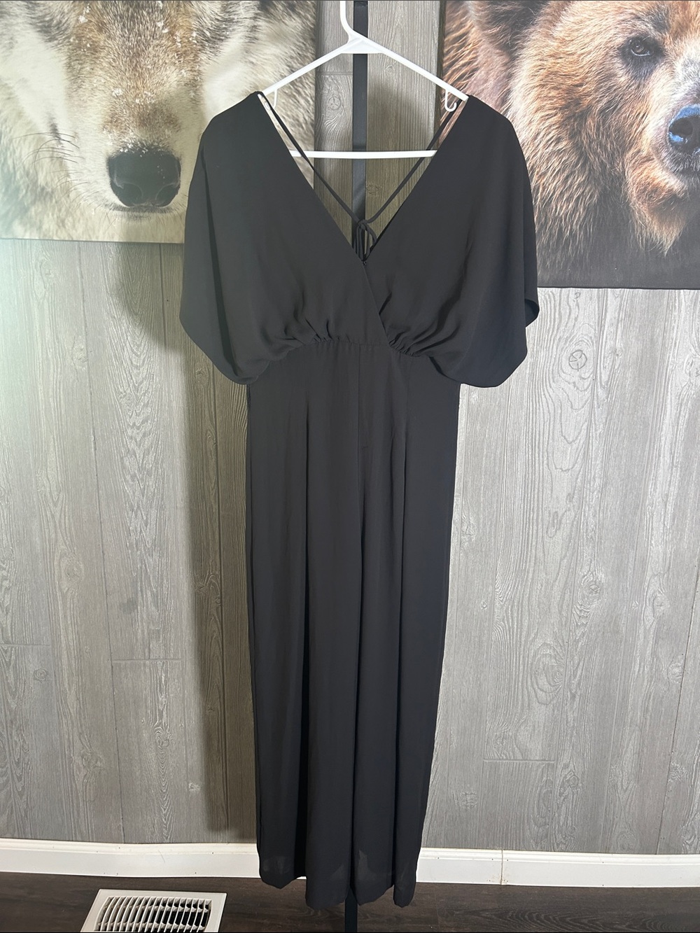 EUC White House Black Market Jumpsuit